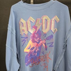 Acdc sweatshirt NWOT